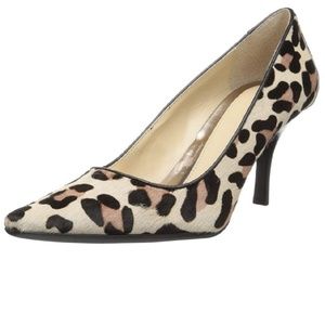 Calvin Klein Leopard Print Pumps